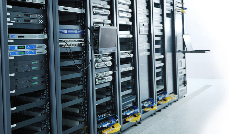 Foto eines Server-Raums